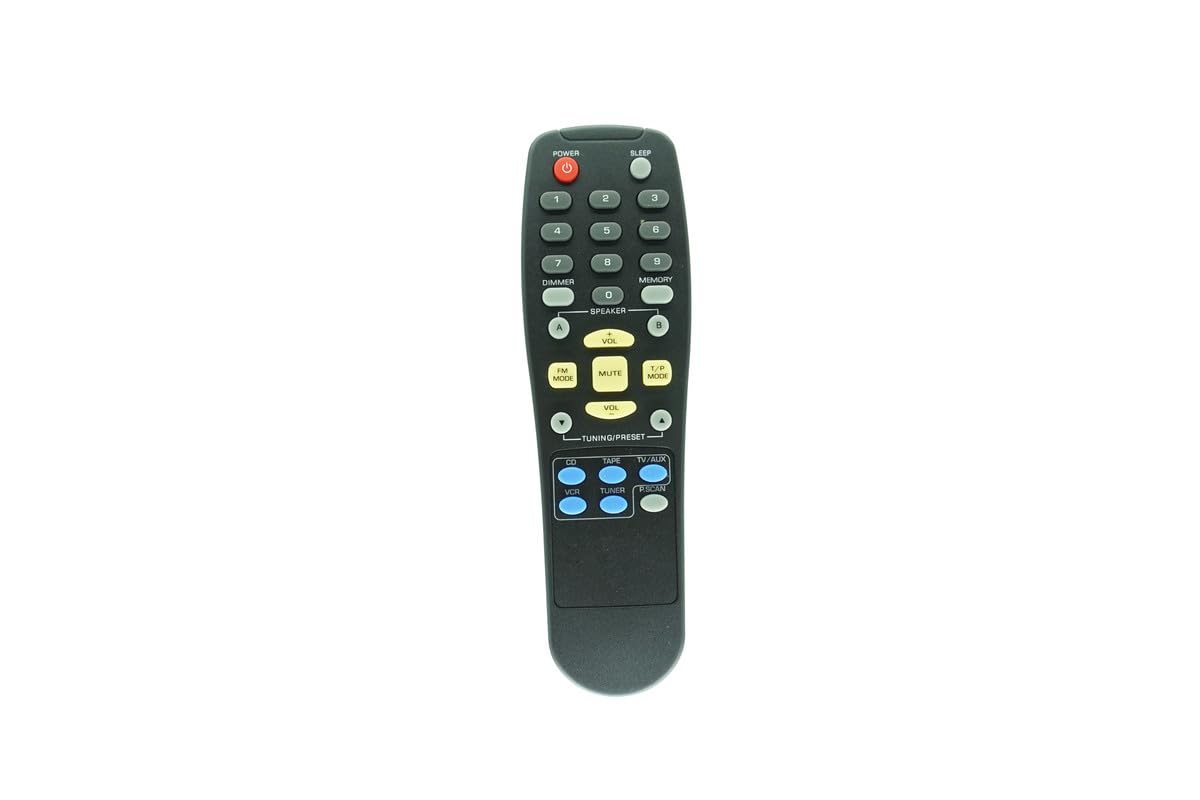 Replacement Remote Control for Sherwood RX-4105 RC-101 AM/FM Stereo AV Receiver