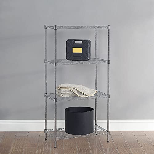 Amazon Basics 4Shelf Adjustable Storage Shelving Unit (200 Lbs Loading