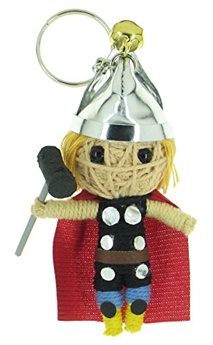 Chris Hemsworth Superhero Voodoo String Doll Keyring Keychain