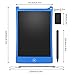 GUYUCOM Writing Board, 8.5inch LCD Writing Tablet Doodle Board Message Board with Lock Button for Kids Adults (blue-2pcs)