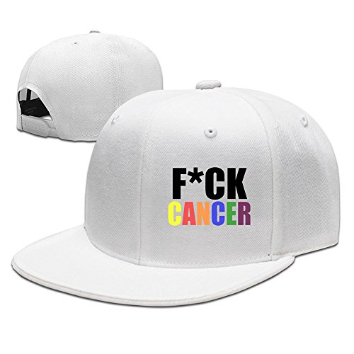 Texhood FXXK Cancer Geek Trucker Hat One Size White