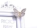 Multi Color Crystal Rhinestones Butterfly Hair Claw Clip for Women Girls