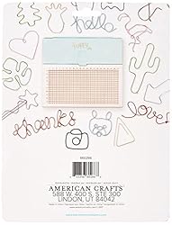 We R Memory Keepers Happy Jig Color Wire 6/Pkg