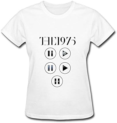 Annehoney The 1975 2016 fashion Women's T Shirt White