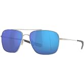 Costa Del Mar Mens Canaveral Round Sunglasses