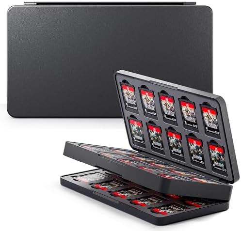 Amazon.com: 24-Slot Switch Game Card Case with 24 Micro SD Card