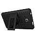 Tab A 7 inch 2016 Case DWaybox 2in1 Combo Hybrid Armor Rugged Heavy Duty Hard Back Cover Case with Kickstand for Samsung Galaxy Tab A 7.0 2016 T280 T285 (White)
