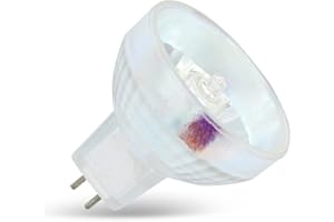 lumenivo EXR Bulb 300W 8V 3350K Lamp for Kodak Projector Carousel 4400, 4600, 5000, and 5200 - MR13 Slide Projector Light Bulbs with GX5.3 or GU5.3 2 Pin, Bi Pin Base - 1 Pack