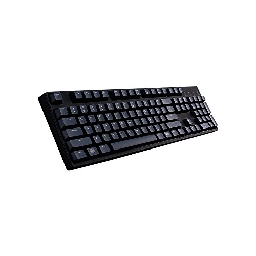 Cooler Master MasterKeys L PBT- Full Size Gaming Mechanical Keyboard, Cherry MX Blue w/ 4 Green Switches, Thick 1.5mm PBT Keycaps