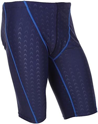 EMPT Men's Fashion Jammer Swimwear Swimfit for Swimming (NAVY, S)