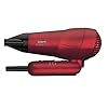 Conair-MiniPRO-Folding-Handle-Tourmaline-Ceramic-Styler-Hair-Dryer-Red Conair miniPRO Tourmaline Ceramic Hair Dryer with Folding Handle, Travel Hair Dryer, Red