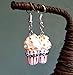 Pashal Cute Mini Food Popcorn Bag Earrings