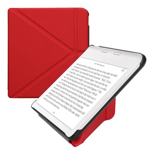 kwmobile Origami Case Kobo Libra Colour Dark Red