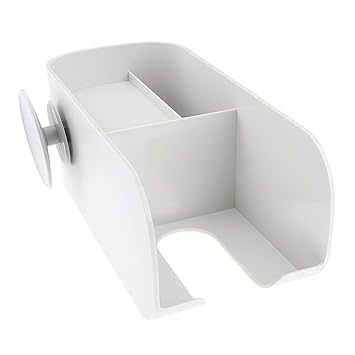 Amazon Com Fityle Plastic Hair Dryer Holder Bathroom Organizer
