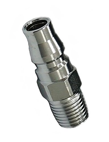 Nitto Kohki Hi Cupla 20PM-NPT Quick Connect Pneumatic Coupler Plug, 1/4