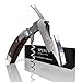 Waiter’s Corkscrew Wine Bottle Opener with Built-in Foil Cutter & Bottle Opener – 3-in-1 Stainless Steel Corkscrew – Wooden Handle – Stylish, Durable & Ergonomic Sommelier’s Wine Key