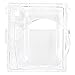 Wolven Clear Camera Case Compatible with Fujifilm Mini 90 Instant Camera - Mini 90 Transparent