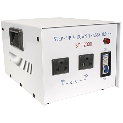 Heavy Duty 2000 Watt Stepup & Stepdown Transformer : ST2000