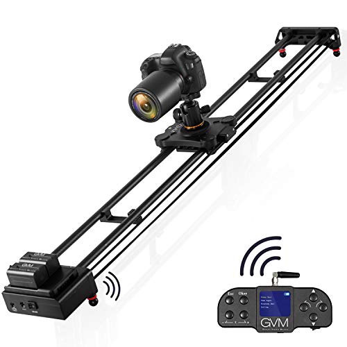 GVM 51'' Motorized Camera Slider with Wireless Remote Control