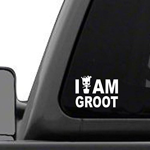 I am Groot Laptop Vinyl Decal Car Truck Sticker