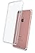 Bomea Clear Case for iPhone 8 Plus / iPhone 7 Plus Hard Case Slim Protective Shell Bumper Cover TPU Trim with Transparent Scratch Resistant Hard Back Cover