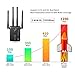 VICTONY WA1200-1200Mbps Dual Band WiFi Range Extender with 4 External 3dBi Antennas Signal Booster with 360 Degree WiFi Repeater (BK-2)