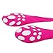 TISEA Unisex Squid Hat Cuttlefish Funny Hats Winter Fleece Hat (L, Peach Red)