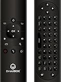 DroidBOX VIP Plus 3-in-1 Remote Wireless 2.4Ghz Air-Mouse with QWERTY Keyboard for Android TV BOX, T8, TX2, TX3, Raspberry Pi, Minix, Fire TV, NVIDIA Shield