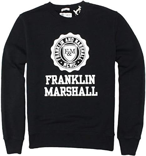 Amazon フランクリンマーシャル エンブレム スウェット Black M Franklin Marshall トレーナー パーカー 通販