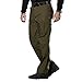 FREE SOLDIER Outdoor Men Teflon Scratch-resistant Pants Four Seasons Hiking Climbing Tactical Trousers (Dark Green, 37.5W Large)
