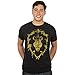 JINX World of Warcraft Men's Alliance Spray Paint Premium Cotton T-Shirt