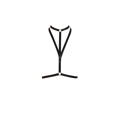 DUOPHY Frauen Bandage BH Harness Elastic Sexy Body Cage BH