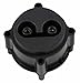 Yamaha Electric G19, G22 Golf Cart 48-Volt MAC DC Charger Receptacle | Cart Side