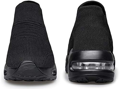 DOUSSPRT-Womens-Walking-Shoes-Slip-on-Sock-Sneakers-Lady-Girls-Nurse-Mesh-Air-Cushion-Platform-Loafers-Fashion-Casual