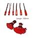 Generic JST Plug Connector 2-pin + 100mm Silicone Wire(pack of 10 Pairs)