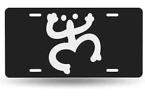 FEIONAGY [Decorative] Coqui Frog Taino Symbol Puerto Rico Car Front Plate, Novelty Vanity Tag, Metal Aluminum Auto Decor Plate for Cars, Trucks, SUVs - 6x12 Inch (Not for Official Use)