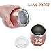 MASGALACC Stainless Steel Tumbler, Rose Gold