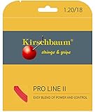 Kirschbaum Set Pro Line II Tennis String, Red, 1.20mm/18-Gauge