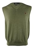 Polo Ralph Lauren Men's Big & Tall V-Neck Pima Vest
