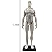 HUBERY MODEL 11 Inch Male Human Anatomy Model of Art Anatomy Figure(White)