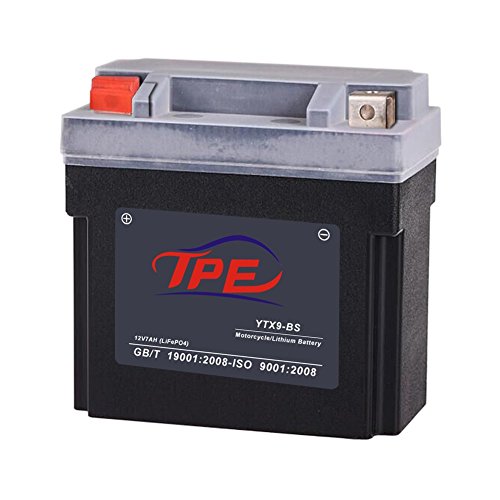 Lithium Iron Motorcycle Battery with Built-in Battery Management System Alternative to Lead-aid Battery Model YTX7A-BS,YTX9-BS(YTX9L-BS) - Thumbnail 4