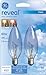 GE Lighting 48714 60-Watt Reveal Blunt Tip B10 2-Pack