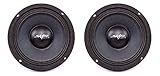 (2) Skar Audio FSX65-4 300-Watt 6.5-Inch 4 Ohm Mid-Range Loudspeakers - 2 Speakers