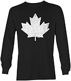 Canada Maple Leaf - Canadian Long Sleeve Mens T-Shirt Tee