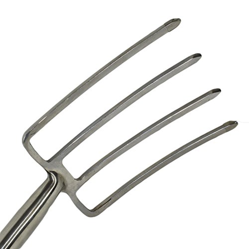 AB Tools-Toolzone Stainless Steel Digging Fork Gardening 4 Prongs Planting Farming Landscaping