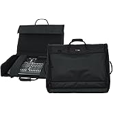 Gator Cases Padded Large Format Mixer Carry Bag; Fits Mixers Such as Behringer X32 Compact |26" x 21" x 8.5" (G-MIXERBAG-2621)