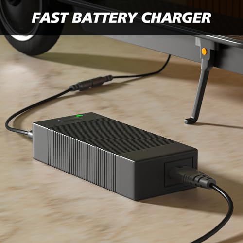 48V Lithium Battery Charger, 54.6V 2A Universal Electric Charger for Ebike Battery, 7-in-1 Charger for Hiboy Titan/Titan Pro /P6 /Jetson Haze/HeyBike/Sondors/Rad Power/Aventon (48V Only)