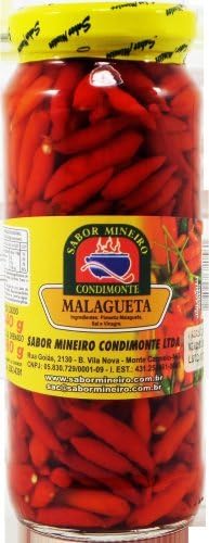 Sabor Mineiro Pimenta Malagueta 12oz 340g (4 Pack)
