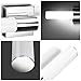 ECOBRT 17.7 inch 10W LED Vanity Lights Fixtures Stainless Steel Cool White Light 6000K IP44 Modern Bathroom Vanity Mirror Front Lights fixtures