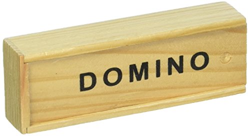 Classic Domino in Wooden Box Game (28 Piece)